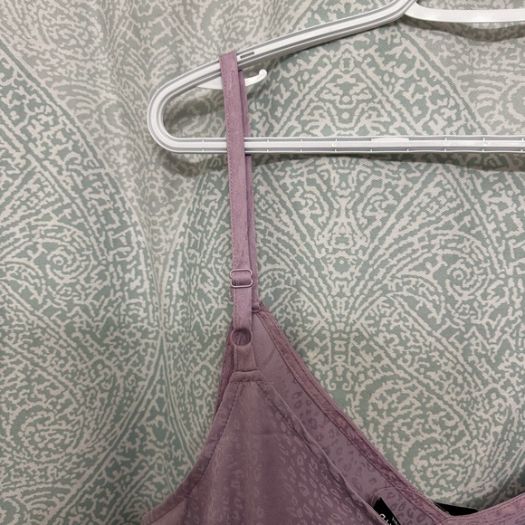 NWT Torrid Lavender Purple Leopard Print Sophie Camisole Sz 2 - Picture 4 of 4